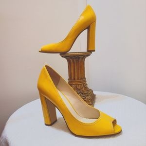 Nicole Miller open toes high heels
